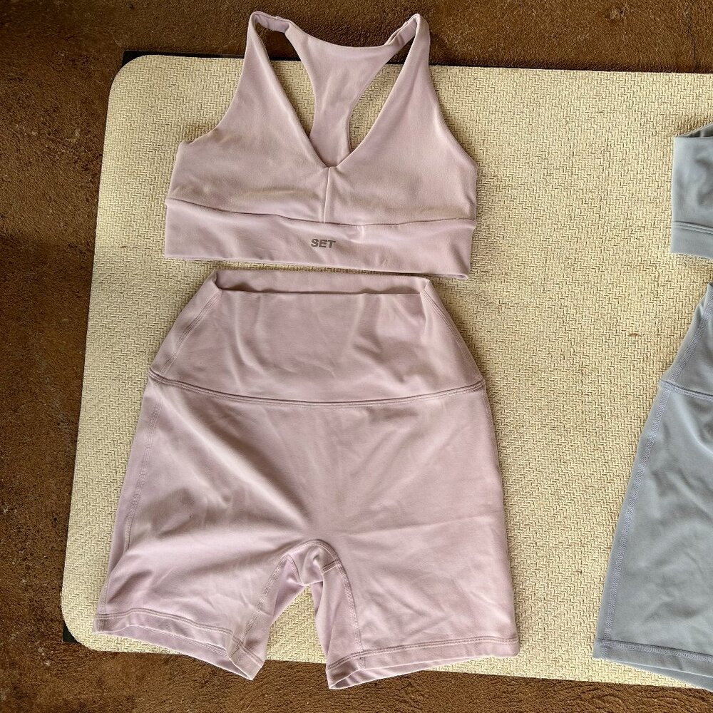 SET Active Luxform Racer V Bra & Shorts - Basel - Small